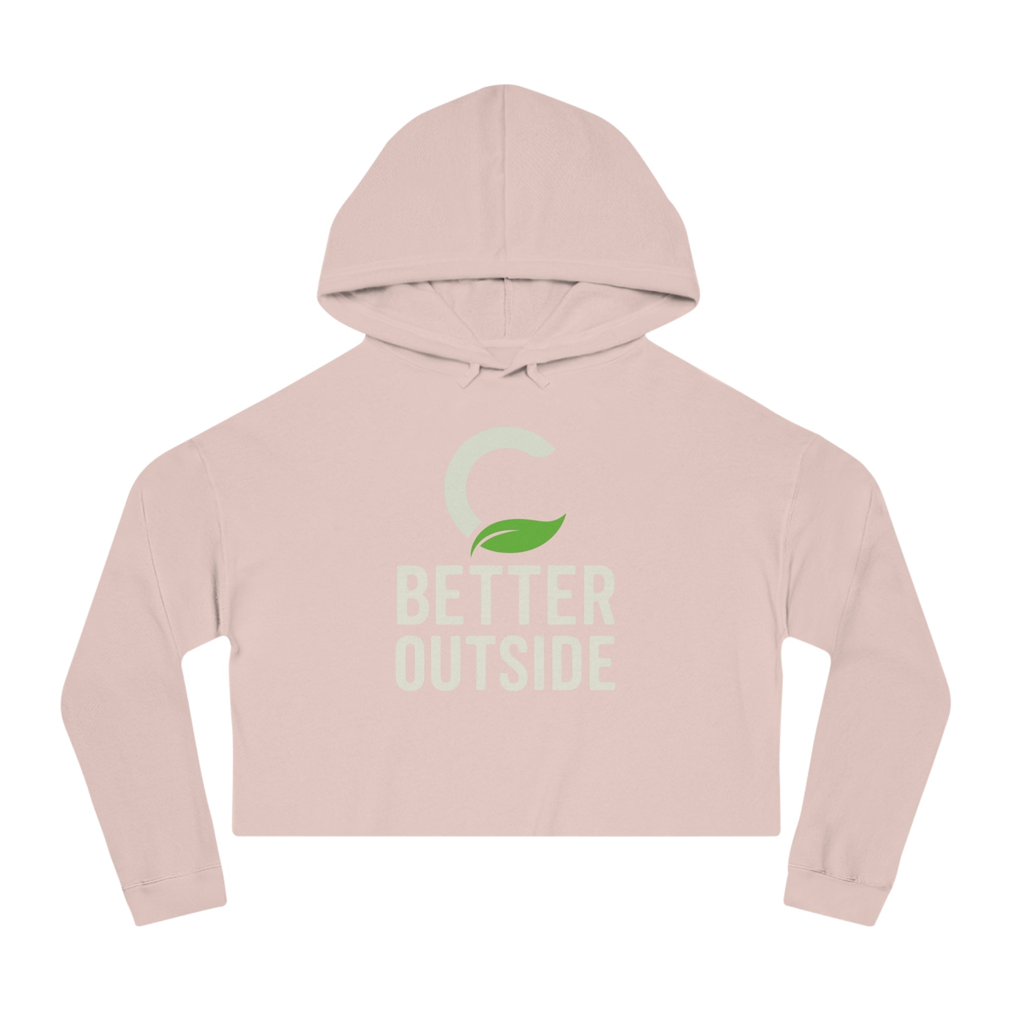 Better Outside - Women’s Cropped Hooded Sweatshirt